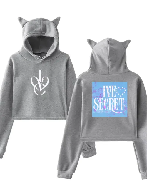 IVE Cropped Hoodie #2