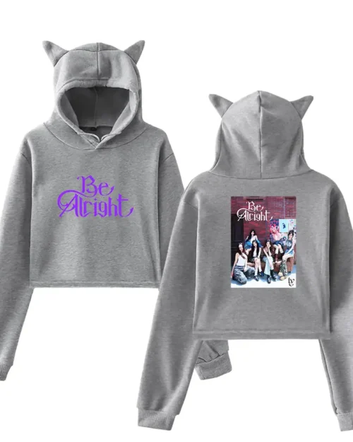 IVE Cropped Hoodie #4
