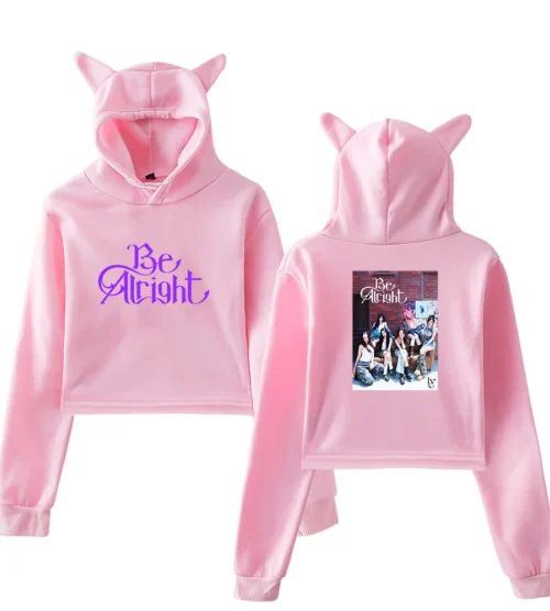 IVE Cropped Hoodie #4