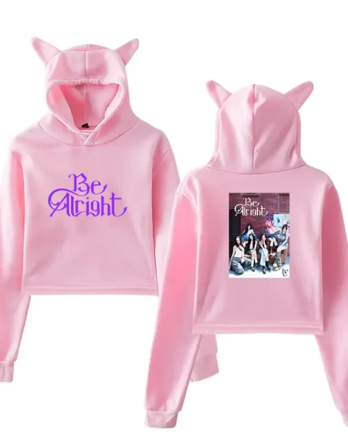 IVE Cropped Hoodie #4