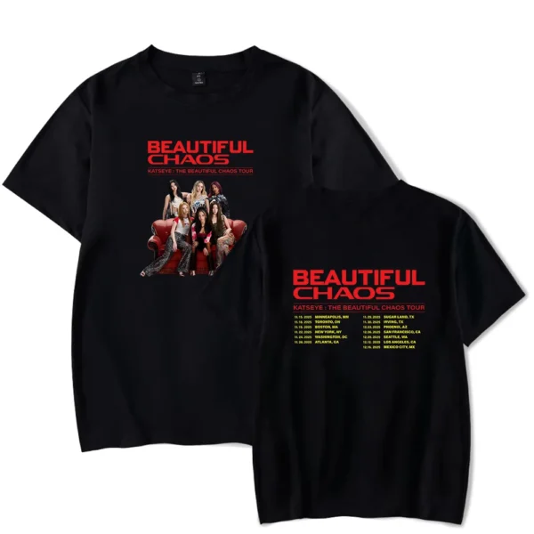 Katseye Beautiful Chaos T-Shirt #3 - Image 4