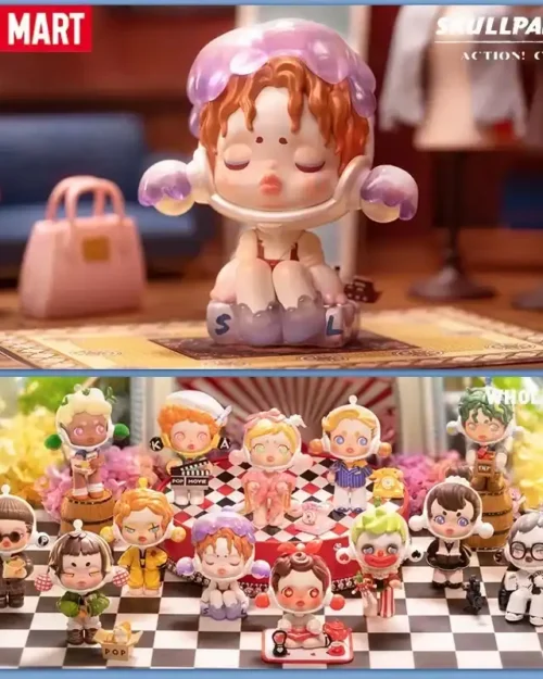 POP MART SkullPanda Action Cut Series Mystery Box