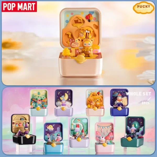Pop Mart Pucky Strange Stars Series Scene Set Blind Box - Image 2