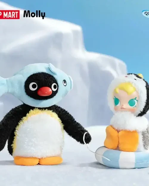 POP MART Baby Molly X Pingu Happy Fishing Series