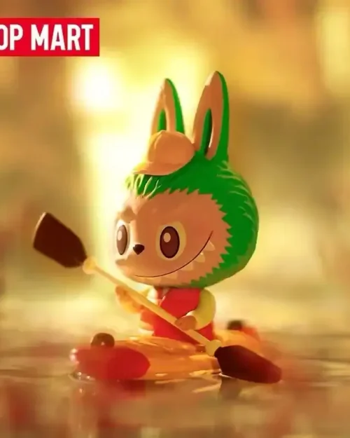 Pop Mart Labubu Elf Wilderness Travel Series Camping