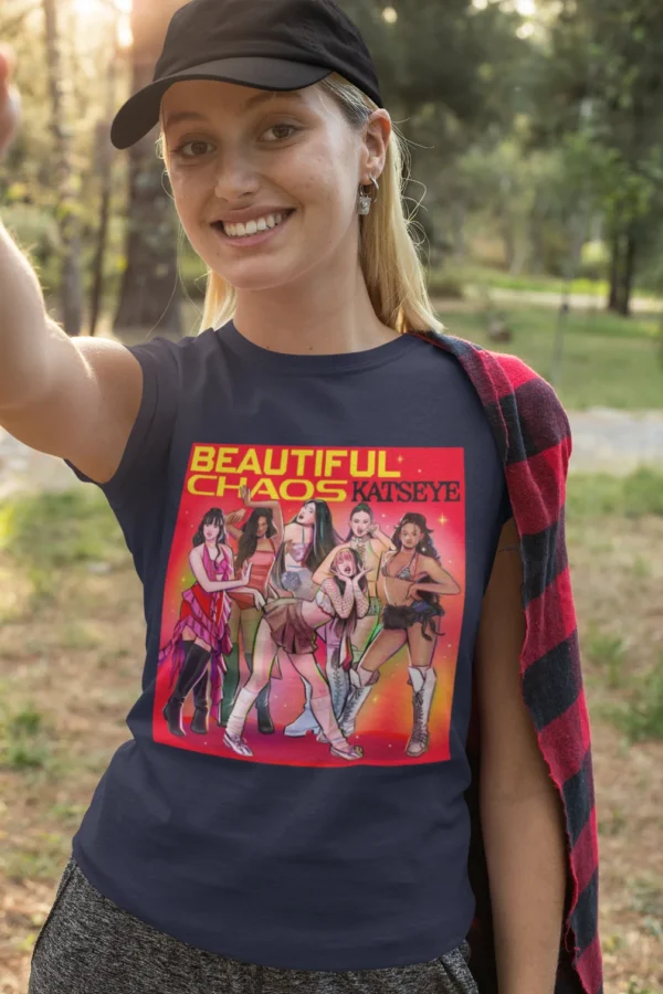 Katseye Beautiful Chaos T-Shirt #4 - Image 3
