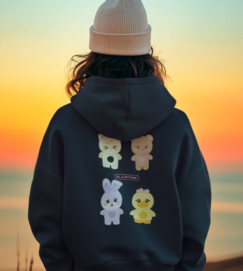 Blackpink Characters Hoodie #1