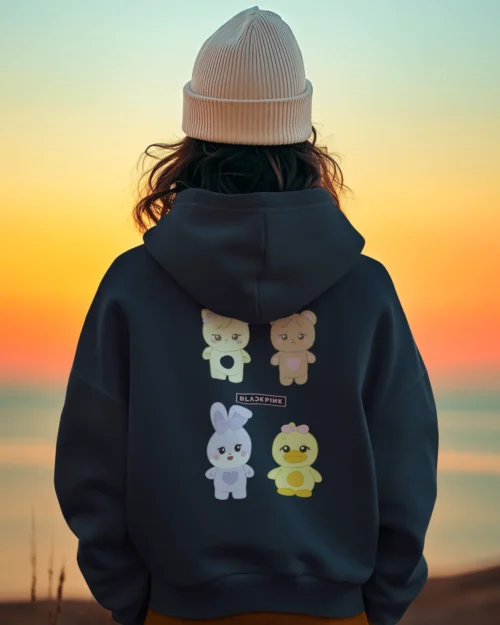 Blackpink Characters Hoodie #1