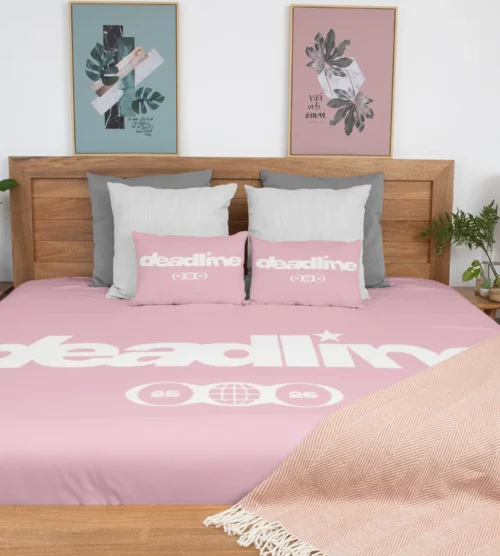 Blackpink Deadline Bed Sheets + 2 Pillowcases