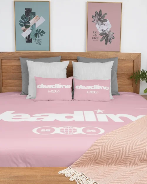 Blackpink Deadline Bed Sheets + 2 Pillowcases