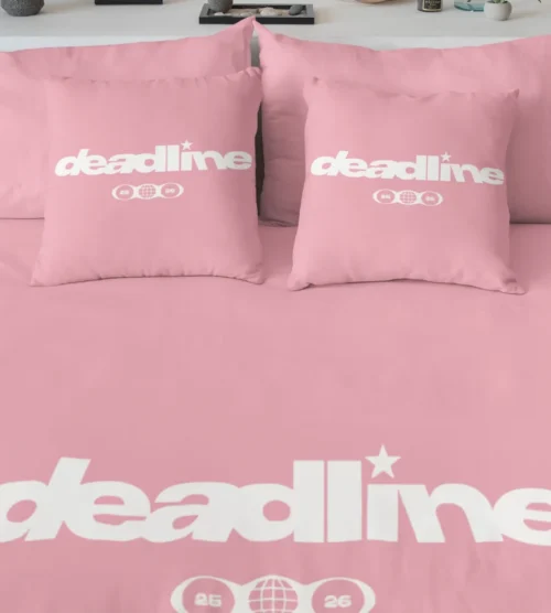 Blackpink Deadline Bed Sheets + 2 Pillowcases