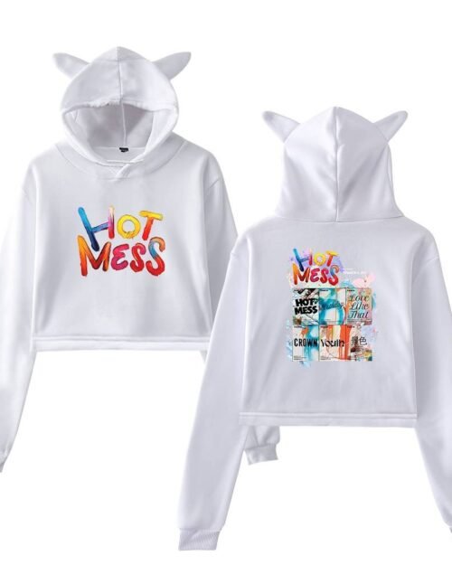 Evnne Cropped Hoodie #1