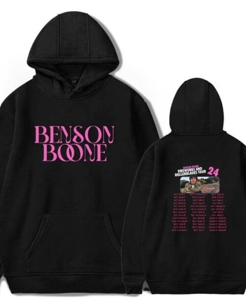 Benson Boone Fireworks & Rollerblades Hoodie #3