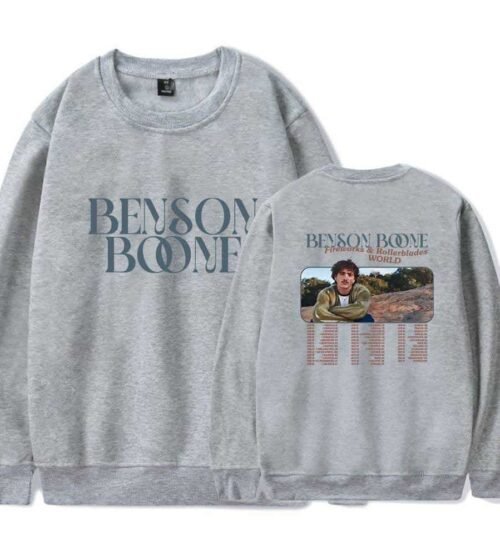 Benson Boone Fireworks & Rollerblades Sweatshirt #2 + Gift