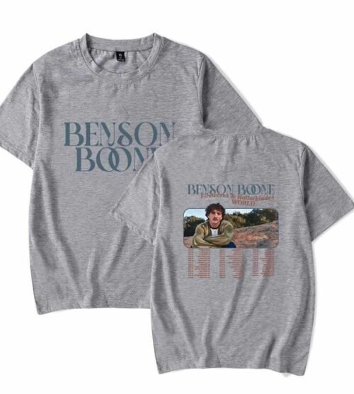 Benson Boone Fireworks & Rollerblades T-Shirt #2 + Gift
