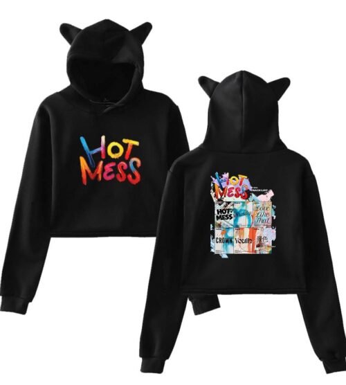 Evnne Cropped Hoodie #1