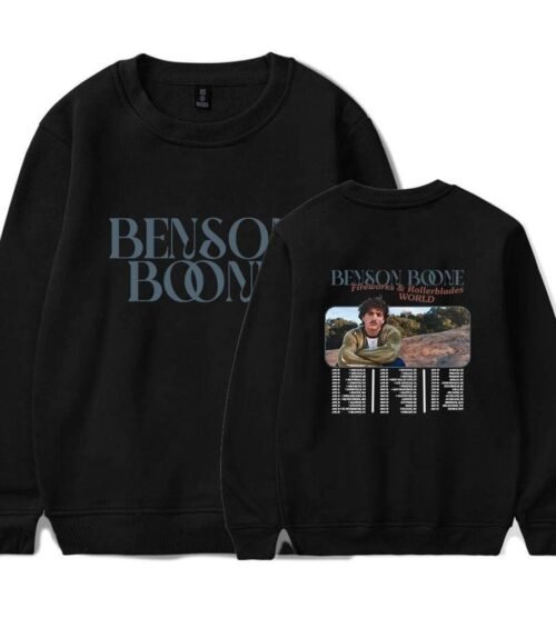 Benson Boone Fireworks & Rollerblades Sweatshirt #2 + Gift