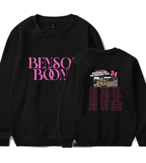 Benson Boone Fireworks & Rollerblades Sweatshirt #3
